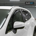 in-Channel Incredibly Durable Rain Guards for Subaru Impreza 2017-2023 Hatchback, Original Window Deflectors, Vent Window Visors, Vent Deflector, 4 pcs. - 617306