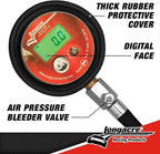 52-53003 Semi Pro Digital Tire Pressure Gauge, 0-60