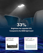 Rear Dome LED Light Board,6000K White Light,Cab Interior Lamp Upgrade Accessories,Fit For Toyota 3rd Gen Tacoma (2016-2023),FJ Cruiser (all series),4Runner (2007-2024),RAV4 (2005-2021)
