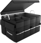 K KNODEL Car Trunk Organizer, Black, Unisex, Automobiles