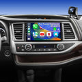 4Core 64GB 5GWiFi Upgrade Car Radio Stereo for Toyota Highlander 2014-2019, 10.1Inch Wireless CarPlay Touch Screen Android Auto Head Unit Radio with Bluetooth Backup Camera GPS Navigation DSP SWC FM