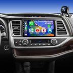 4Core 64GB 5GWiFi Upgrade Car Radio Stereo for Toyota Highlander 2014-2019, 10.1Inch Wireless CarPlay Touch Screen Android Auto Head Unit Radio with Bluetooth Backup Camera GPS Navigation DSP SWC FM