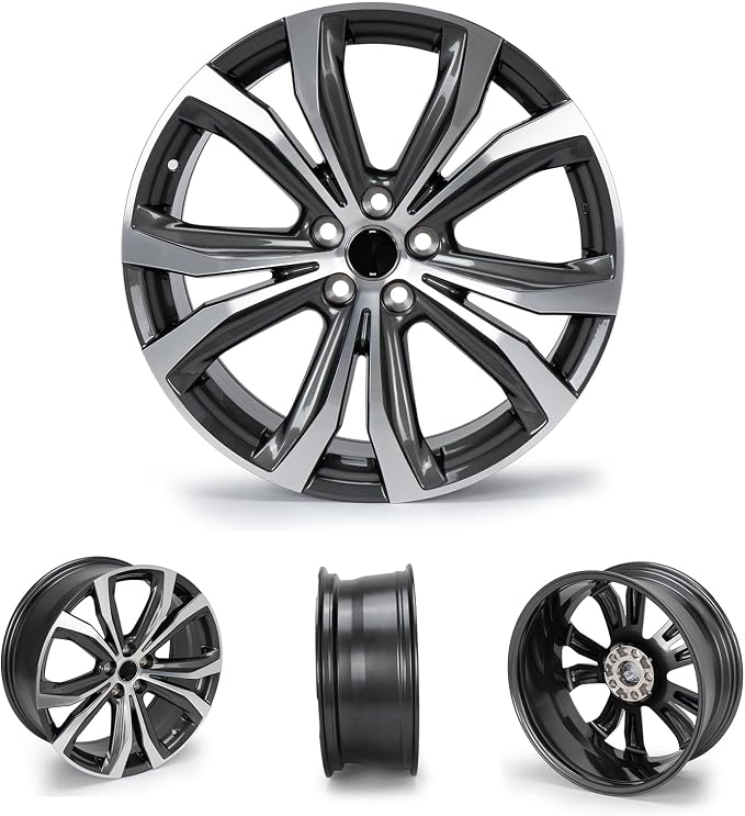 New 20x8" 20 Inch Premium Aluminum Alloy Wheel Rim Compatible with Lexus RX350 RX450h 2019-2023 OEM Design, Alloy Replacement Wheel, Direct Fit, Super Duty Car Rims Replacement, OE Stock Specs