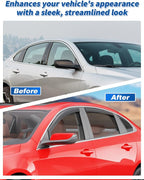 in-Channel Rain Guards Fit for Chevy Malibu 2016-2025(9 Gen) Window Rain Guard Extra Durable Window Deflectors Visor Side Window Vent Visors Vent Shades Exterior Car Accessories