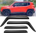 Rainproof Side Window Wind Deflectors for MINI Countryman 2011-2015 R60, Tape-on Sun Rain Guard Sets,Nice Looking Window Visors for Cars,Vent Deflector for MINI Countryman 11-15 R60 J027