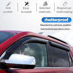 Window Rain Guards for 2011-2018 Volkswagen (VW) Jetta, Window Visor Guard Vent Shade Wind Deflector Rain Shield Protector Sun for 11-18 Jetta 2012 2013 2014 2015 2016 2017, Outside-Mount, 4PCS