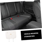 Car Seat Kick Mat Protector with Storage Pocket Back Seat Cover for Full Coverage Anti-kick Pad Easy Installation Car Accessory Organizer for Vehicles