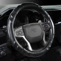 Car Steering Wheel Cover for Chevy Silverado 1500 2500 3500, Tahoe, Equinox,Traverse,Colorado,Black