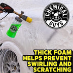 Big Mouth Max Release Foam Cannon - Foam Cannon for Pressure Washer for Car Wash, Home Cleaning, and Boat Wash with 34 oz Bottle
