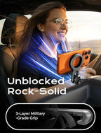 for MagSafe Car Mount, 2026 Magnetic Phone Holders for Car Air Vent Phone Mount [Ultra-Magnetic] Hands Free Cell Phone Holder Car Accessories Gifts for Men Women fit iPhone 17 16 15 14 13 Purple