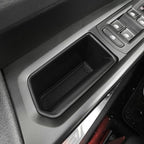 Atlas Door Side Storage Box Handle Container Compatible with 2018-2023 VW Atlas/Atlas Cross Sport Accessories, ABS Inner Door Handle Organizer Phone Pocket Insert Tray Glove Pallet, 4PCS Set