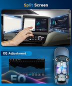 5G WiFi Car Stereo for Honda Civic 2012 2013 2014 2015 [2+64G] with Wireless Carplay & Android Auto, 9 Inch Touch Screen Car Radio Bluetooth GPS Navigation DSP FM SWC for Honda Civic Radio