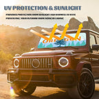 Oregon Car Windshield Sunshades Pine Tree Mountain Forest Retro Travel Front Window Sun Shade Blocks UV Rays Sun Visor Protector for Car Sedan Truck SUV Accessories 59" L x 31.5" W