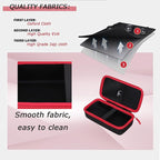 Hard Storage Case for JACO Superior Products/TIRETEK/AetralYB/ETENWOLF/VONDIOR Tire Pressure Gauge,Travel Case for Professional Accuracy - 100/200 PSI (Box for Sale) (Black & Red)