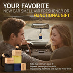 Aeshory Hanging Car Air Freshener, 3-Pack Hotel Collection, Long Lasting Scent Inspired by Ritz-C Hotels, Baccarat & W Hotels, Unisex Fragrance, 0.27 FL OZ (8ML)