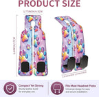 Car Seat Back Storage Hook, Funny Car Purse Hook, Cute Vehicle Storage Organizer for Purses Handbags Cute Pastel Paw