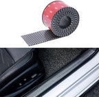 Car Door Sill Protector,2 in x 118 in Anti-Scratch Car Door Edge Guards,Automotive Anti-Collision Strip for Doors Edge,Front and Rear Bumper