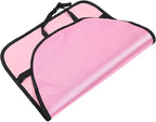 Car Kick Protector and Auto Seat Back Kick Mat for Pink Faux Leather Vehicle Back Seat Cover Dirt and Mud Resistant for Travel