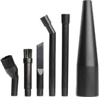 CMXZVBE38668 1-1/4 in. 6-Piece Micro-Cleaning Vac Attachment Kit | Industrial-Grade Shop Vacuum Accessories for Intricate and Detail Cleaning, Fits 1-1/4 in. Hose Diameter