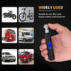 Mini Digital Tire Pressure Gauge 3-99PSI 4 Settings Tire Gauge for Tire Pressure with Backlit LCD for for RV Car Truck Bicycle, Easy and Accurate Reading(Black)