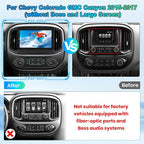 Car Stereo for Chevy Colorado GMC Canyon 2015-2019 Base Mode 7/8 Inch, Android 13 Car Radio 9" Touchscreen Head Unit with Wireless CarPlay Android Auto, Backup Camera - 2GB RAM + 64GB ROM