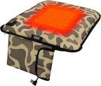 Portable Heated Seat Cushion,Heated Stadium Seats for Bleachers(Camo Green) | Waterproof Heated Seat Pad Great for Outdoor Sports,Camping,Fishing(No Power Bank)