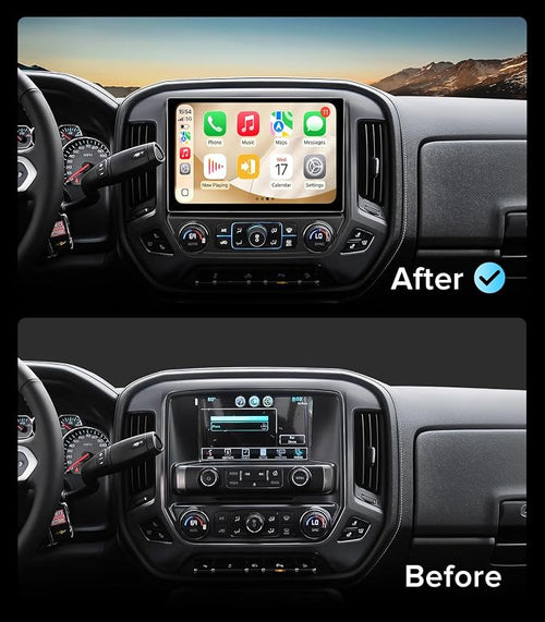 11.5''Car Radio for Chevy Silverado Radio GMC Sierra Stereo 2014-2018 with Wireless CarPlay & Android Auto/Android 13 /5G WiFi/TouchScreen/FM/AM/4GB RAM + 64GB ROM (Inches, 11.5)