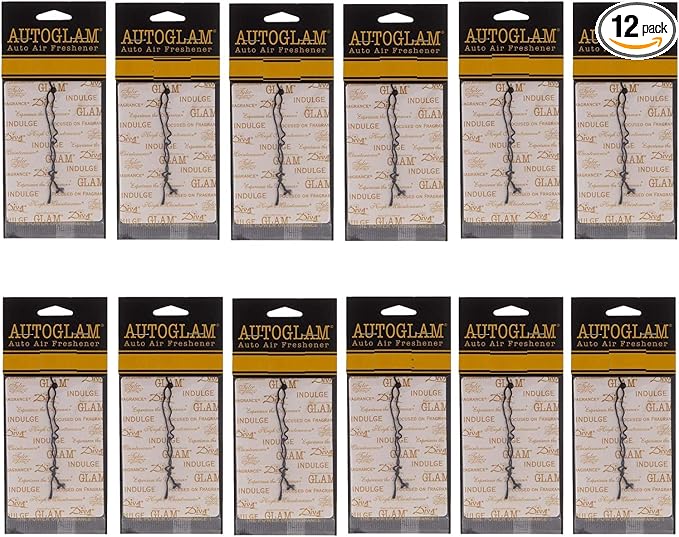 Tyler Candle Company Autoglam Auto Air Freshener, Diva, Set of 12