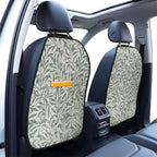 William Morris Willow Bough Sage Car Seat Back Kick Protectors Kick Mats With Storage Pockets For Vehicles To Protect From Dirt Mud Scratches 2 Pack