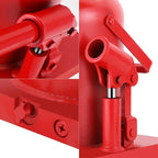 50 Tons / 110231 lbs Lifting Automotive Welded Hydraulic Bottle Jack for Repair Vehicle, Pickup, Truck, w/Manual Handle, Red,TOOLS-00365