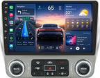 4+64GB Car Radio for Chevrolet Chevy Camaro 2010-2015: 9 Inch 1280 * 800 HD IPS Touchscreen GPS Navigation FM 5G WiFi Wireless Carplay Andriod Auto SWC Backup Camera