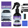 Windshield Anti Fog - 100ml Glass Defogger Spray with Sponge Towel, Window Glass Cleaner with Clear Vision Formula, Automotive Motorcycle Vehicle Truck Interior Protection, Goggles Mirror
