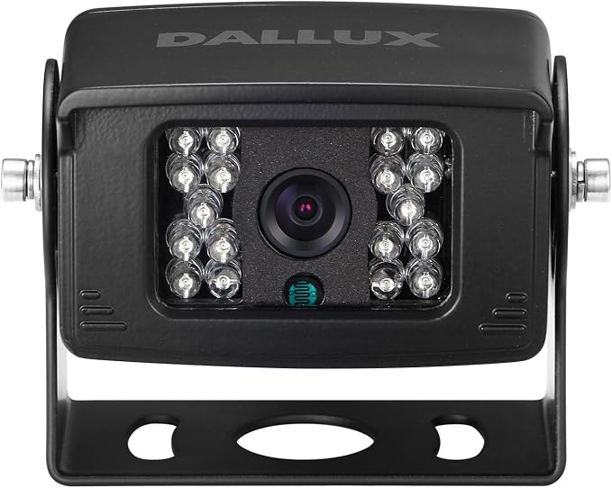 Heavy Duty Vehicle Truck Bus Backup Camera System,Waterproof Night Vision Rear View Camera with 7 inch Monitor+66ft 4 PIN Camera Cable for Bus Truck Van Trailer RV Campers Motor Home(12V 24V)