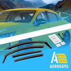 Extra Durable Window Deflectors in-Channel Window Visors Rain Guards Fit for Hyundai Sonata 2020-2026, Sun Visors, Wind Vent for Shades, Exterior Car Accessories - 4pcs. AG0802