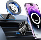 for Magsafe Car Mount【20 Strong Magnets】Magnetic Phone Holder for Car Phone Holder Mount Dash Mounted Holders Cell Phone Holders for Your Car Accessories for Women Men for iPhone 17 16 15 14