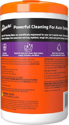 Car Cleaning Wipes, Wipes for Car Interior and Car-Exterior, 90-Wipes Each (Pack of 6)
