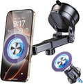 for MagSafe Magnetic Phone Holder for Car [2026 Upgraded Strongest Magnet] Car Mount Cell Stand for Dashboard Windshield Vent Compatible with iPhone 17/16/15/14/13/12 Android etc-Purple