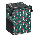 Mushroom Car Trash Can, Waterproof Portable Mini Garbage Bin, Lightweight No-Install Waste Basket for Car Office Home, Cute Multifunctional Car Interior Accessory