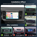 8 Core 4+64G Radio for Mitsubishi Lancer 2007-2012 Android 15 CarPlay Stereo Upgrade 10.1" Touch Screen Android Auto Bluetooth GPS 59UI Backup Camera