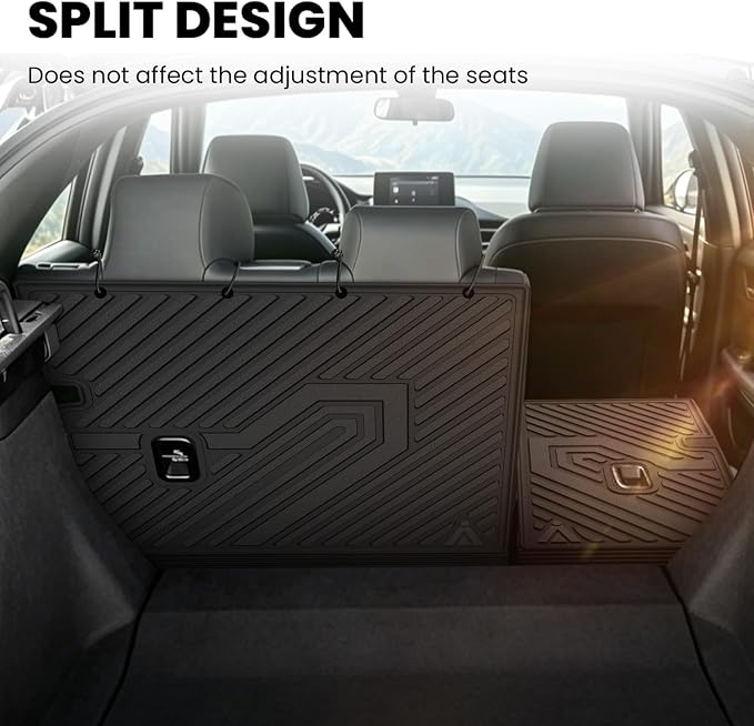 All Weather Floor Mats for Honda Civic 2022-2026 - Back Protector | All Weather Floor Mats for Honda Civic 2022-2026 - Back Protector