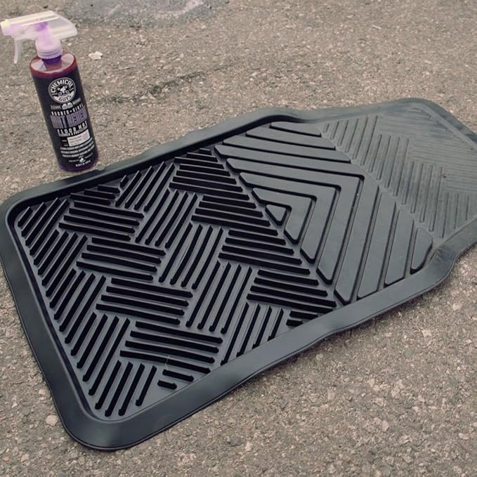 Mat Renew Rubber and Vinyl Car Floor Mat Cleaner & Protectant - Cleans & Restores Rubber Liners, Running Boards, Safe for Cars, Trucks, SUVs, and More - 16 oz