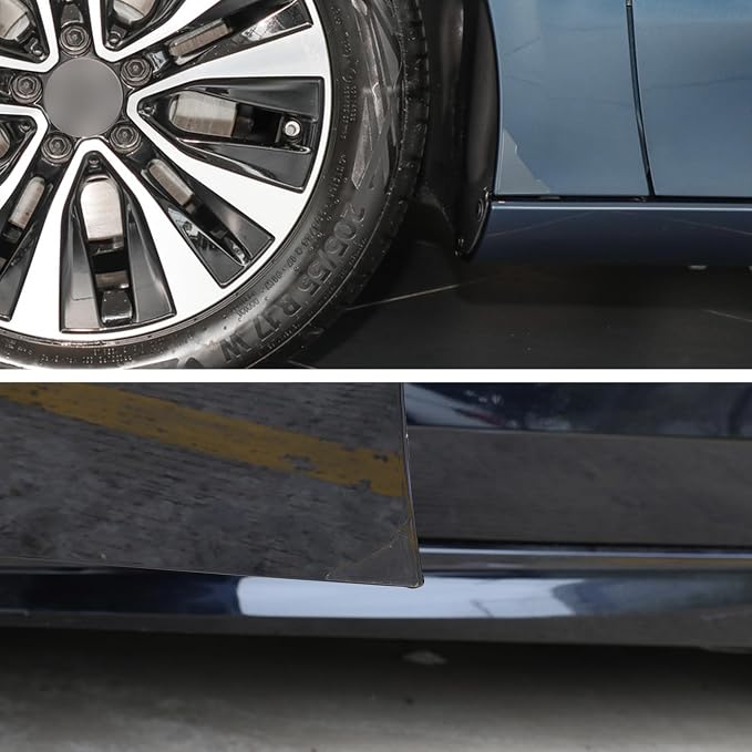 4 Pcs Car Door Edge Guards Door Anti-Collision Strip Anti-Rub Trim Clear Accessories Door Corner Bumper Protector Anti-Scratch Universal for All Cars SUV (V-White Clear)