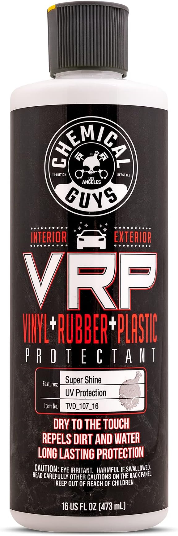 VRP Vinyl, Rubber, and Plastic Dressing - Tire Dressing, Non-Greasy, Dry-to-the-Touch Shine for Tires, Trim, and More, Safe for Cars, Trucks, SUVs, RVs & More - 16 oz