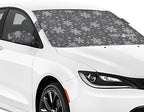 Plus | Winter Windshield Cover for Ice and Snow, Standard Size (Snowflake) - Built-in Security Panels, Wiper Blade Coverage + Mirror Covers - Fits Standard Size Cars, 59 x 41 Inches