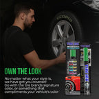 Green Color Tire Paint Pen - Waterproof Permanent Paint Pens for Car Wheels Lettering | Car Wash Safe and Durable | Made in Japan