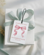 Coquette Pink Christian Car Air Freshener 4 Pcs Coconut Scented, Faith Based Girly Car Accessories Mirror Decor for Women, Religious Hanging Air Freshener for Cars Closet Drawer Books