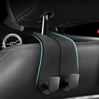 Car Seat Gap Filler, Seat Gap Organizer with Phone Holder, Car Seat Accessories, Car Organizer Fit Car SUV Truck, 2PCS Seat Gap Filler and 1 Pack Car Purse Hook