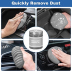 Windshield Cleaner Tool, 13Pcs Car Interior Cleaning Kit, Car Detailing Kit Interior Cleaner, Car Detailing Brushes, Car Cleaning Gel, Inside Cleaning Supplies Accessories for Women Men
