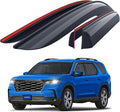 Goodyear Shatterproof Window Deflectors for Honda Pilot 2023-2026, Tape-on Rain Guards, Window Visors, Vent Deflector Visor, Car Accessories, 4 pcs. - GY008783
