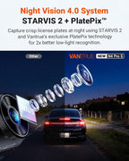New N4 Pro S 4K 3 Channel Dash Cam, Triple STARVIS 2 Dash Camera for Cars, 4K+1080P+2.5K Front and Rear Inside, HDR IR Night Vision, 24/7 Buffered Parking Mode, GPS, Wi-Fi, Support 1TB (RC18)